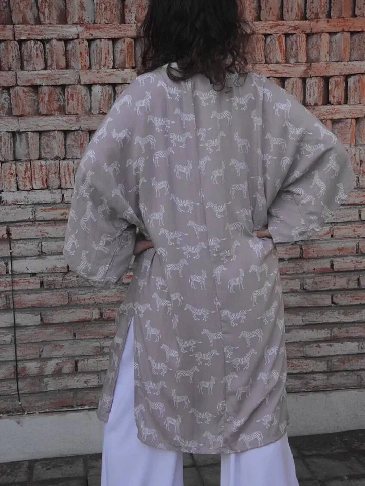 Print  Bikini Cover Summer Beach Kimono | Resort Wear Women | Summer Cover Vacation Classy Robe |  Beach Kimono Viscose