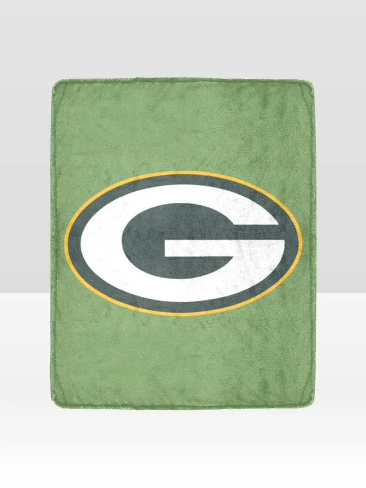 Green Bay Packers Blanket Lightweight Soft Microfiber Fleece