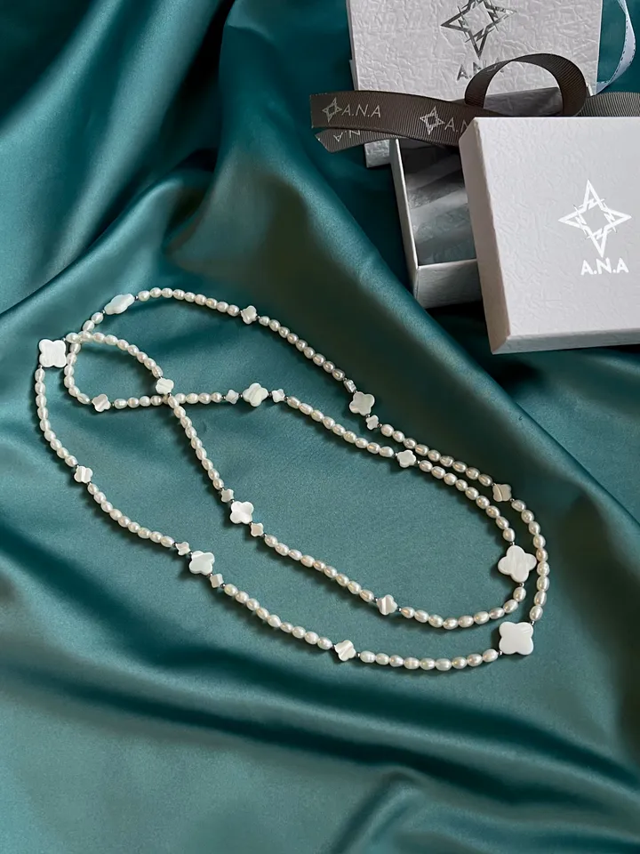 Natural Pearl Necklace EDEN CLOVER