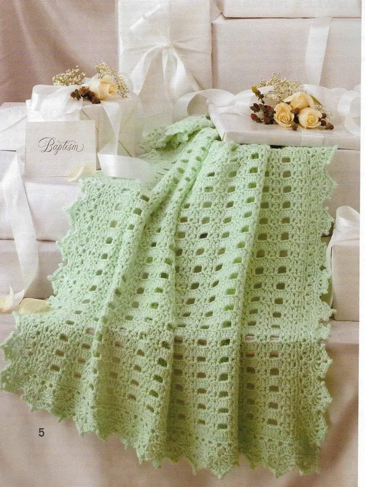 Baby Blanket CROCHET X 7 Pattern Afghan Blanket Crochet Pdf instant download