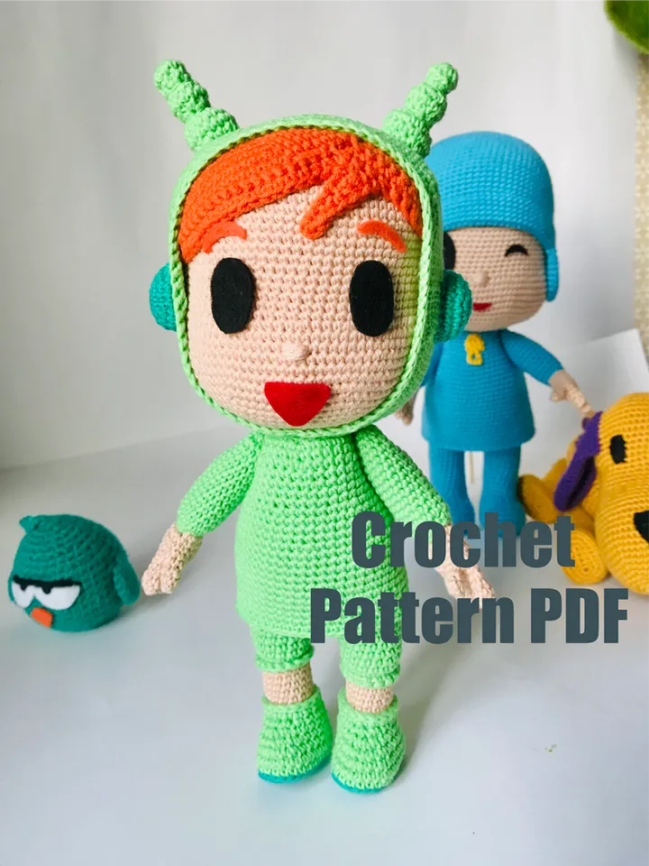 Crochet Pattern Nina Doll