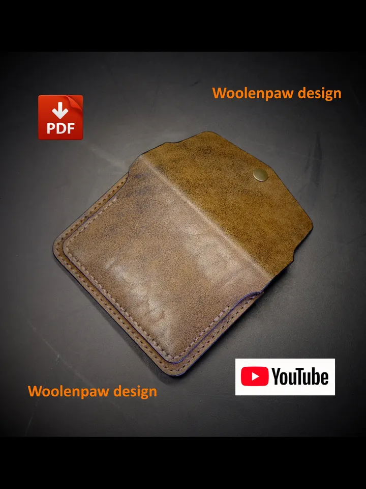 Passport holder - leather pattern.PW10