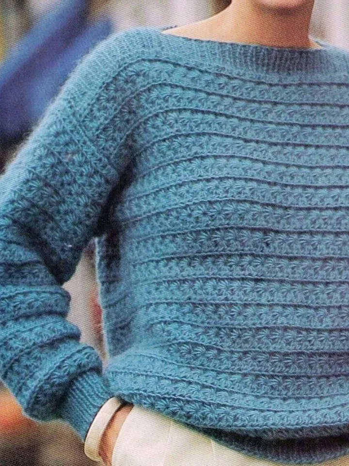 Sweater women crochet pattern , lace sweater crochet pdf