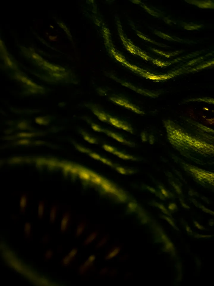 Original oil painting of Creature from the Black Lagoon