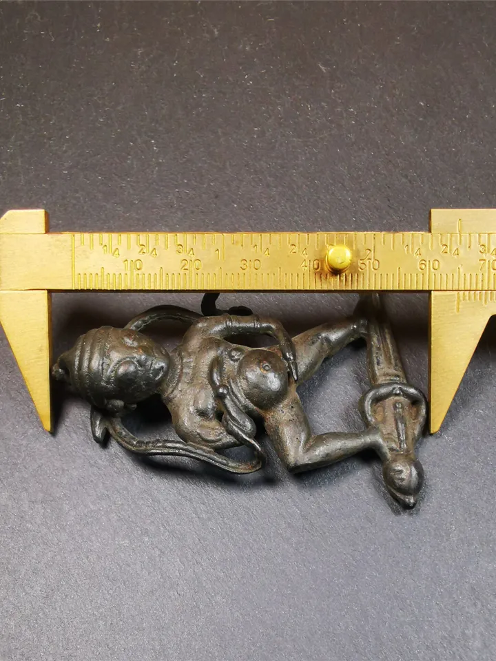 Gandhanra Handmade Tibetan Statue Black Jambhala(Dzambhala) ,Made of Thokcha