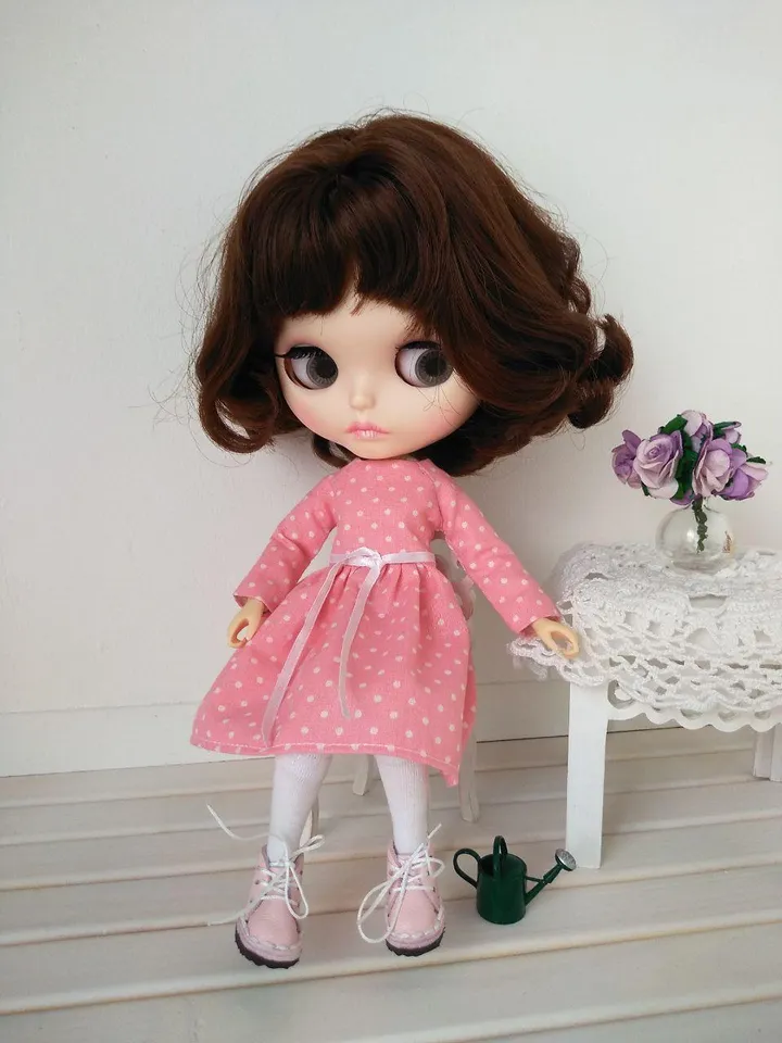 Dress pattern for Blythe dolls