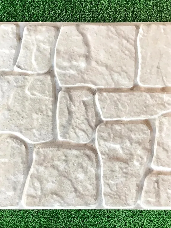 Mold for paving slabs and a garden path "Pebble"tile sizes 11,61"x11,61"x1,18"in