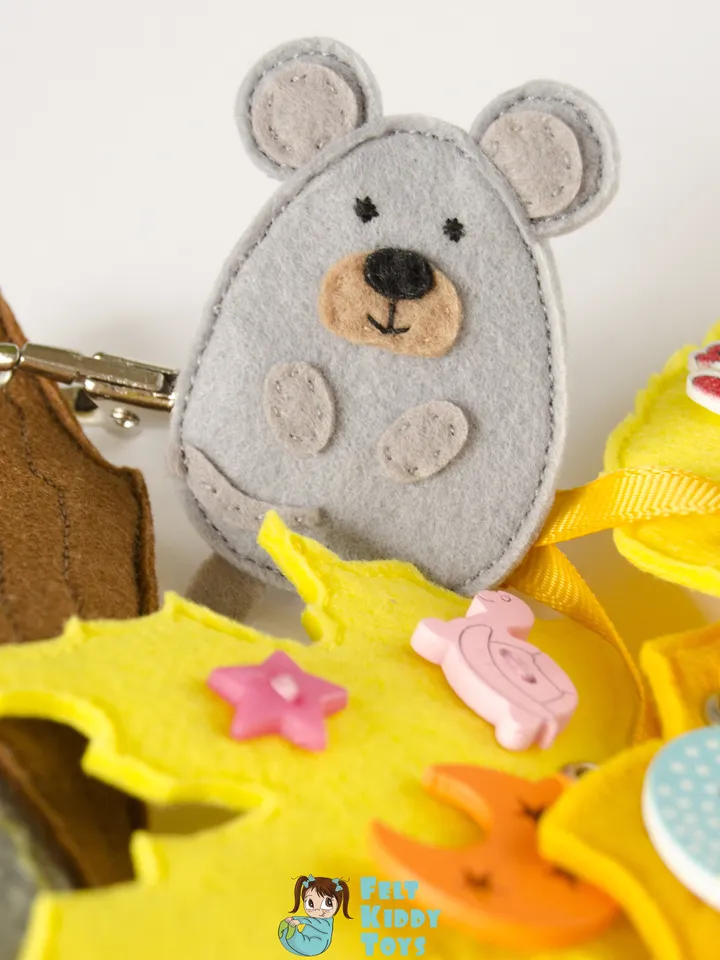 I Spy Bag from felt, PDF Pattern and Tutorial