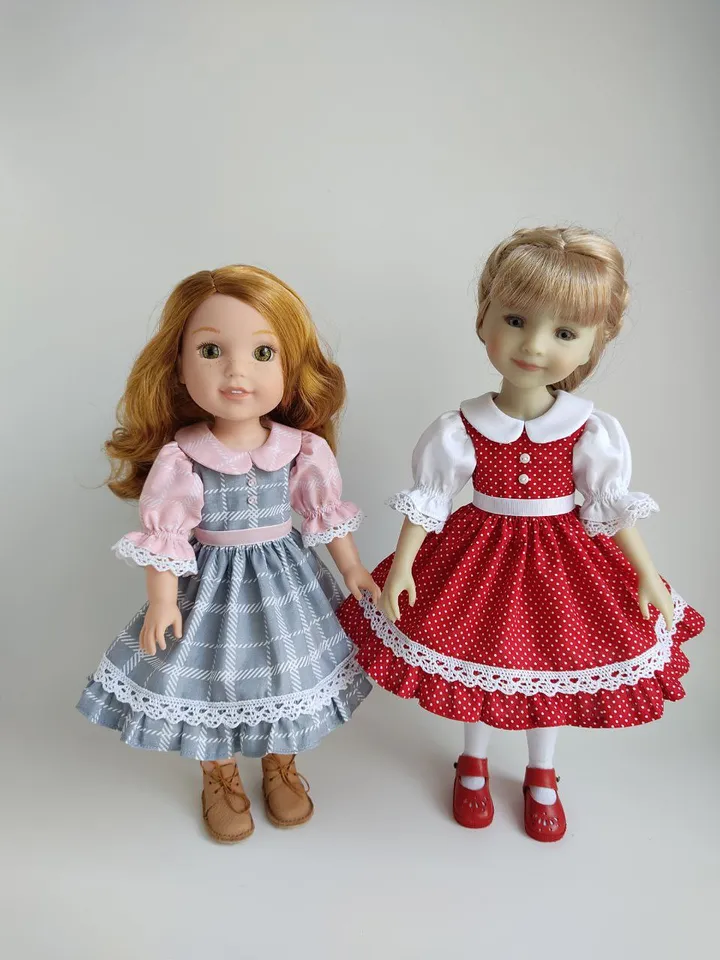 PDF sewing pattern for Ruby Red Fashion Friends dolls