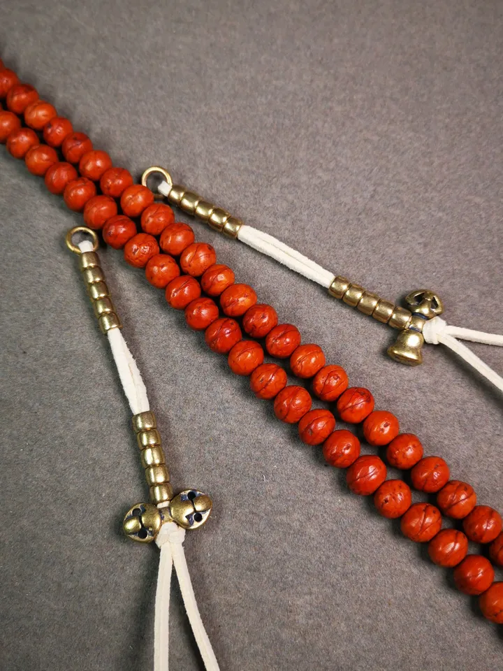 Gandhanra Handmade 5mm Tibetan Buddhist Prayer Bead Counters for 8-15mm Mala