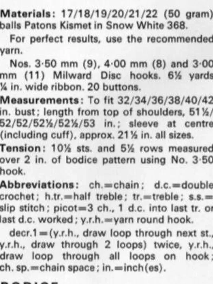 Dress crochet pattern, wedding dress crochet, long dress pattern