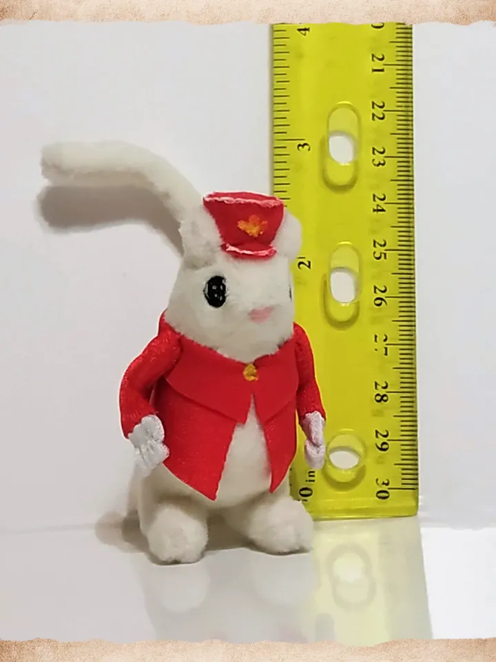 Coraline mouse miniature plush doll