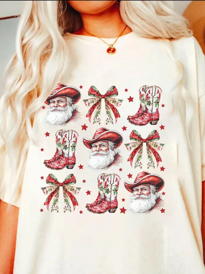Cowboy Christmas PNG, Coquette Christmas png, Merry Christmas png, Western Sublimation, Western Christmas png, country Christmas png
