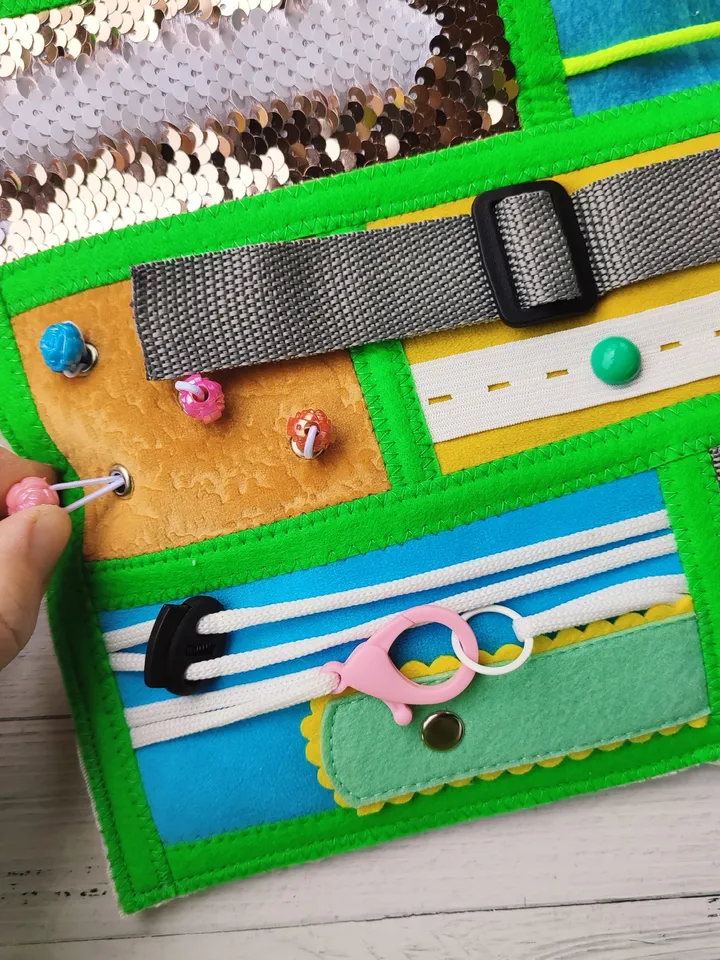 Fidget blanket mat dementia activities, Fidget quilt, Baby sensory blanket, Gifts Alzheimer's for grandma, Busy Fiddle Mat, Dementia Gifts