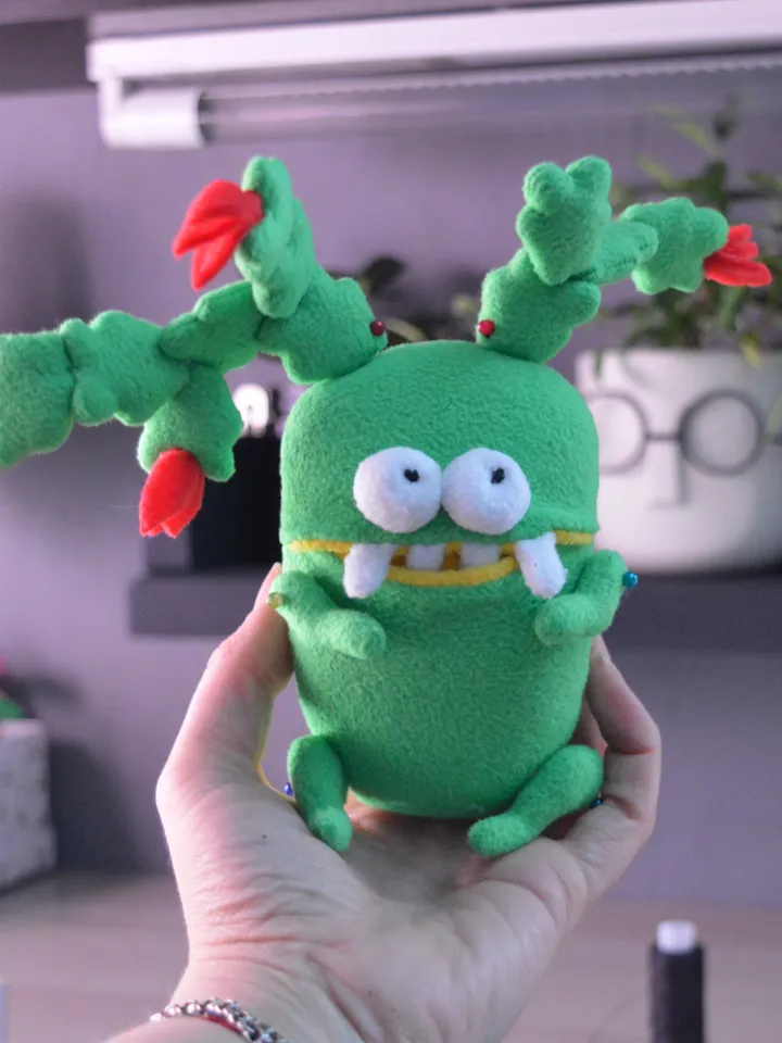 Fleece Plush Cactus PDF Pattern β Ziggy Cactus Soft Toy DIY