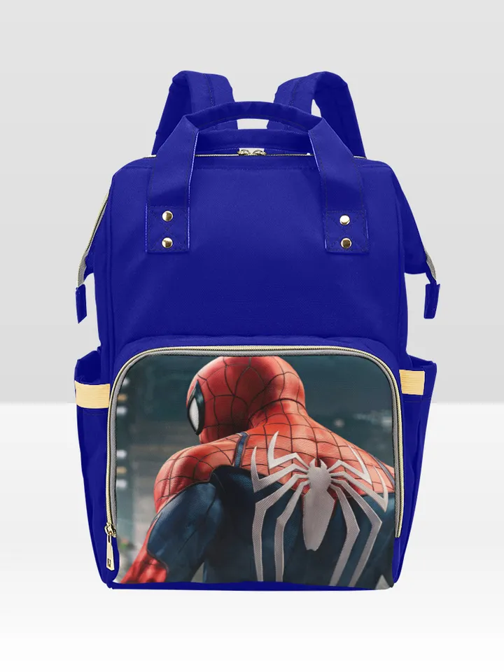 Marvels Spider Man Diaper Bag Backpack