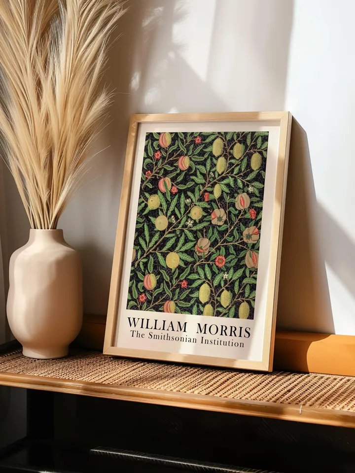 William Morris Wall Art, Vintage Botanical Print, Floral Poster Arts Decor, Digital Download, William Morris Print Digital Download 015