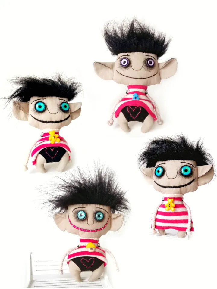 Unique Handmade Art Dolls: Creepy Voodoo, Bizarre and Funny. Shop Our Collection of One-of-a-Kind Textile Whimsical Doll. FREE SHIPPING!