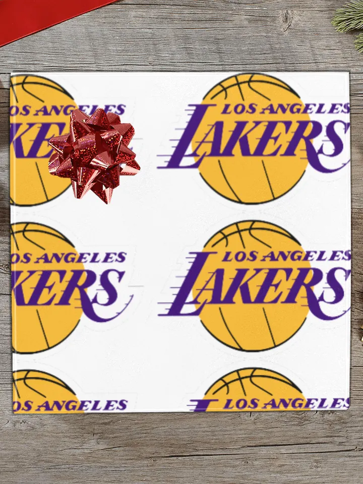 Los Angeles Lakers Gift Wrapping Paper