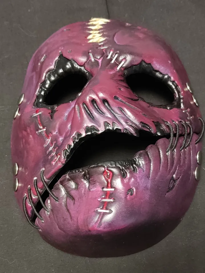 Buy Slipknot Corey Taylor Vol.3 mask for Halloween, cosplay, show and collecots(RED)