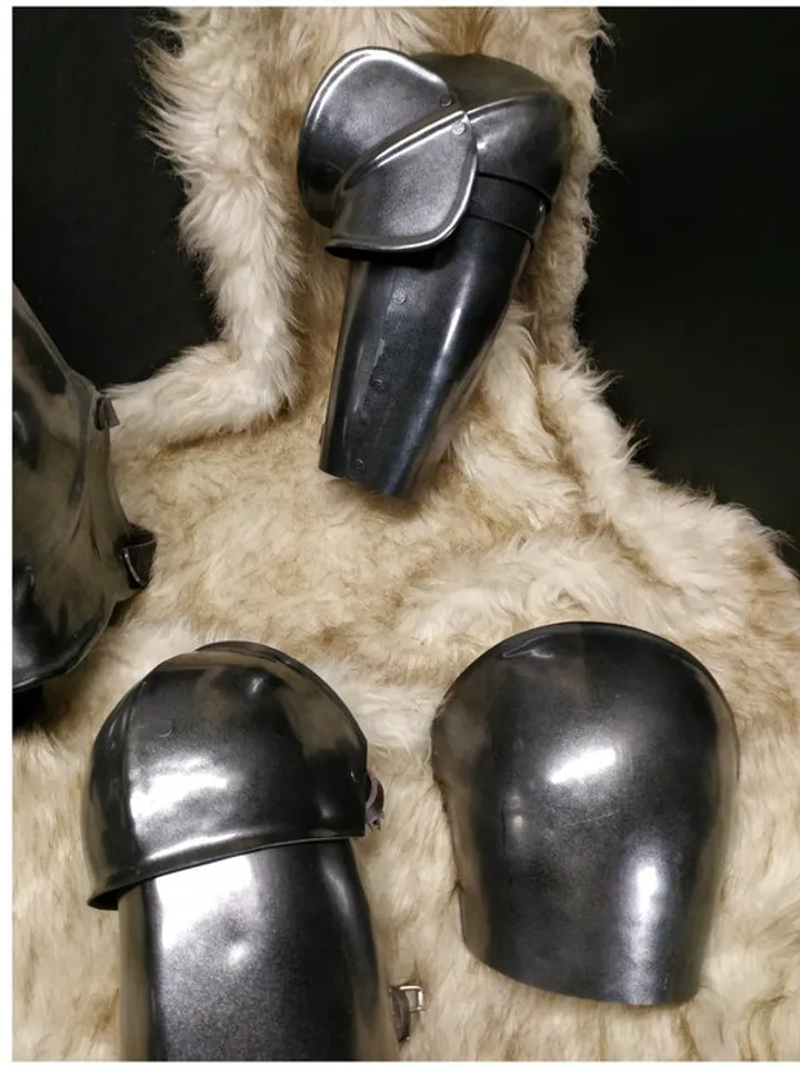 Silver Knight armor - Warhammer armor - NOT FOAM - LARP armor - plastic armor -