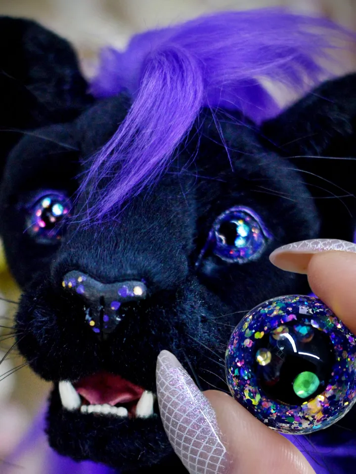 DIY Crystal Eye with Swarovski /Doll Eyes /Craft Eyes/ Resin Eyes/Video + list of references of required materials