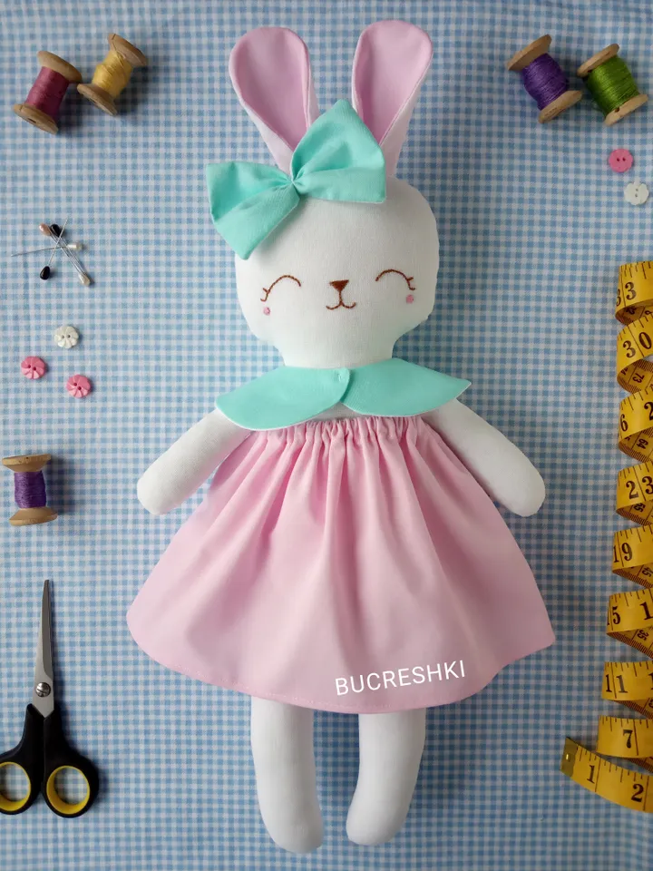 Bunny Doll Sewing Pattern - Beginner Friendly
