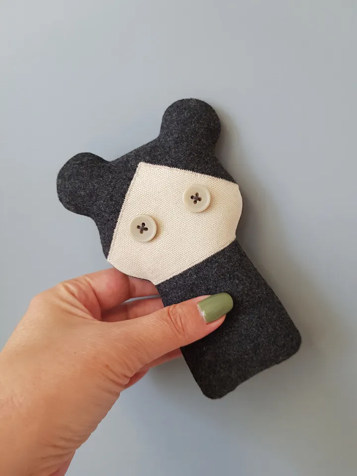 Mini doll sewing pattern PDF digital tutorial in English, rag doll sewing diy