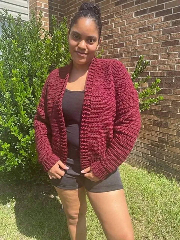 Cardigan crochet pattern, Women ladies cardigan, easy cardigan, beginner pattern pdf