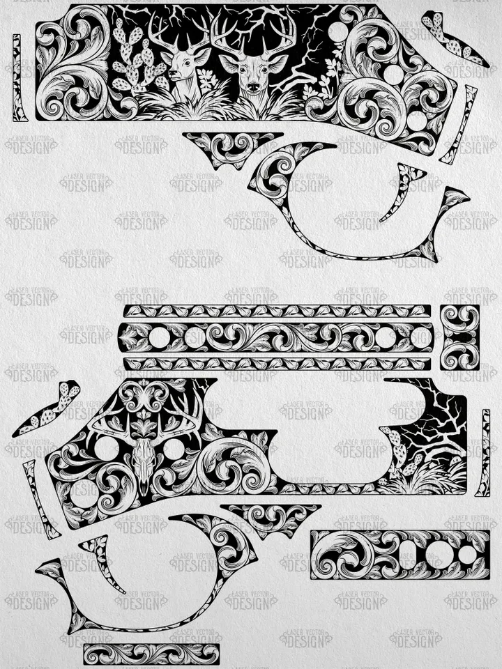 VECTOR DESIGN Henry 30-30 Model X Scrollwork