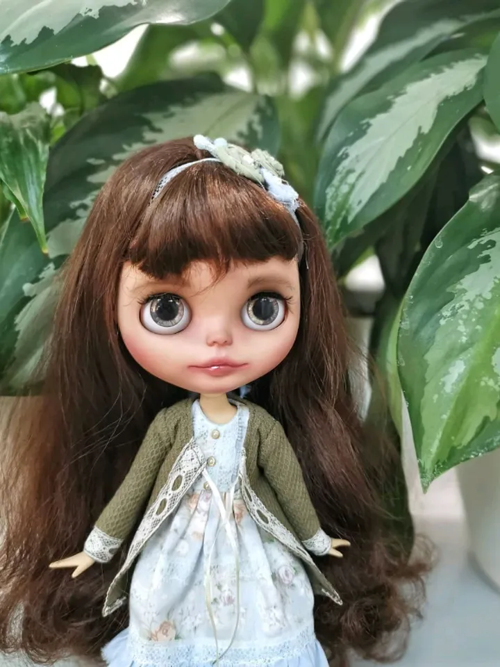 Blythe Doll Custom OOAK TBL Long Hair Princess Doll Gift for Girl Collectible Doll