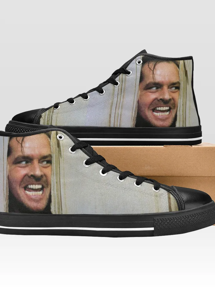 Jack Shining Shoes, High-Top Sneakers, Handmade Footwear