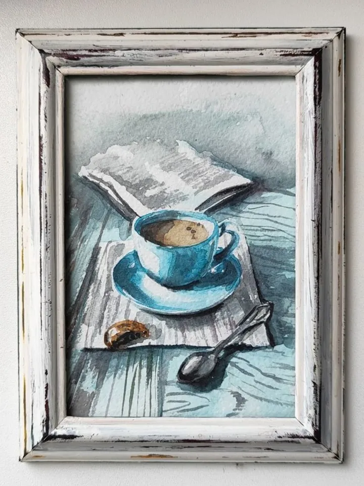 Morning cup of coffee
