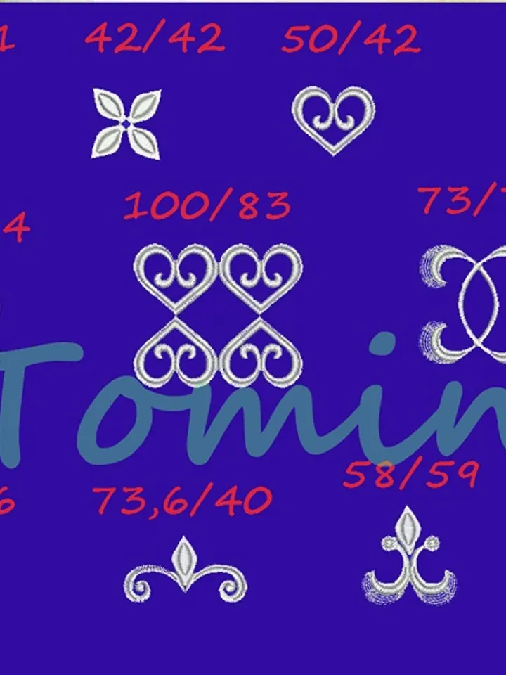 Splicing of two fabrics Petals of my heart set Embroidery Design
