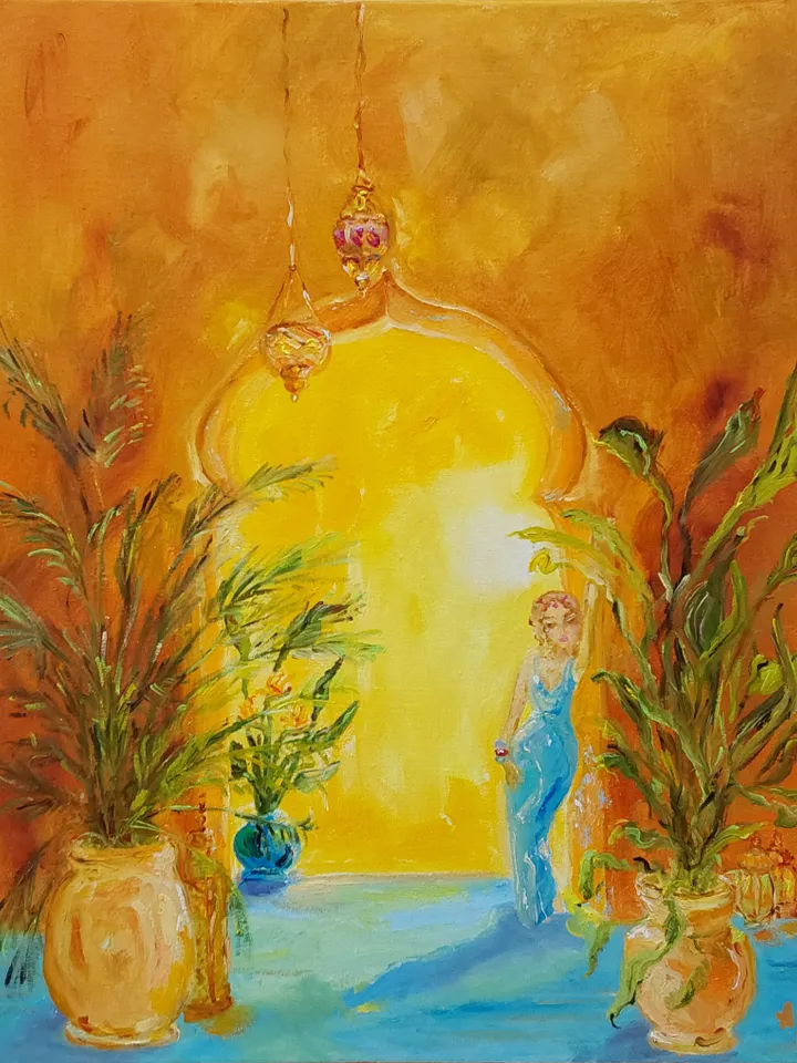 Oriental tale 40x50cm (16х20 inc)
oil on canvas