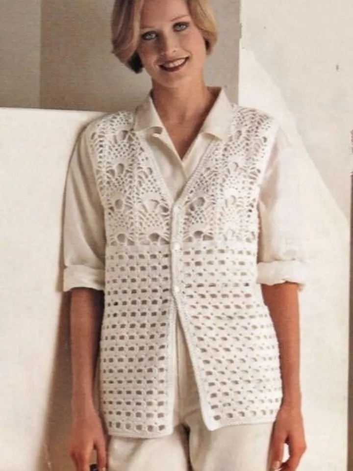 Crochet cardigan, summer cardigan, crochet pattern cardigan PDF