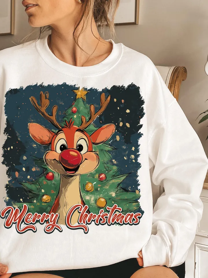 Retro Vintage Reindeer, Retro Christmas png,Christmas designs, Christmas png,Christmas sublimation,Retro Holidays png,Holiday vibes Rudolph