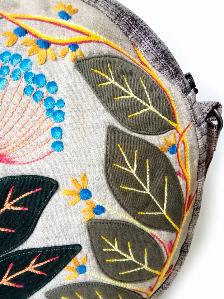 Handcrafted Women's Hand Embroidered Bags - Stylish Artisanal Designs, Shoulder Handmade Purse for Fashionable Ladies. FREE SHIPPING!
