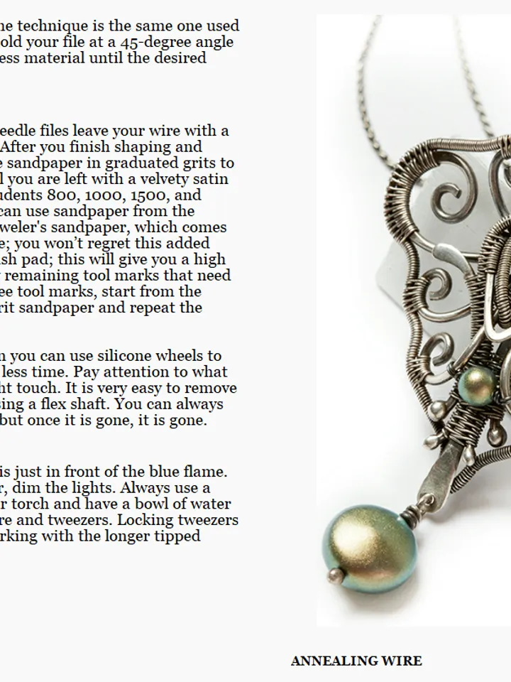 Woven in Wire: Volumetric Wire Weaving in Artistic Jewelry