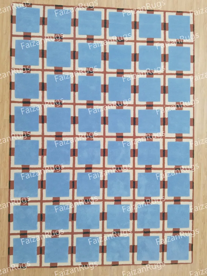 Evelina Kroon Hand Tufted Rug 100% Wool for living room, bed room, kids room in any size 10x14,10x12,9x12,8x10,6x9,5x8,4x6