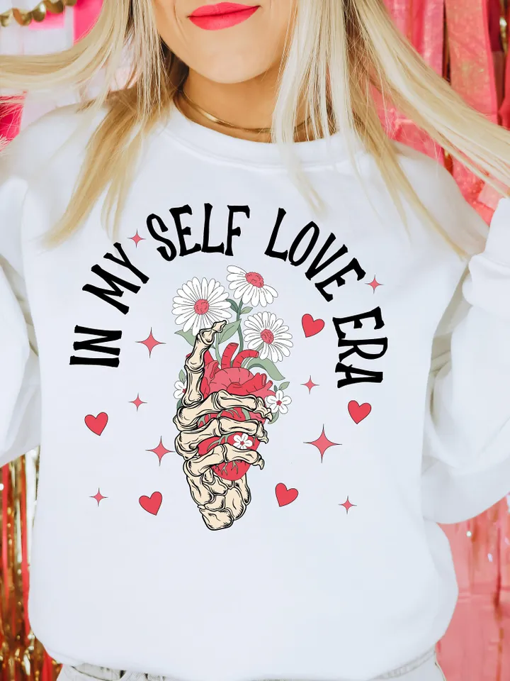 Self Love Era png, Retro valentines png,Skeleton vday png,valentines day shirt,Groovy valentines,Trendy png,Heart Candy png,Vday sublimation