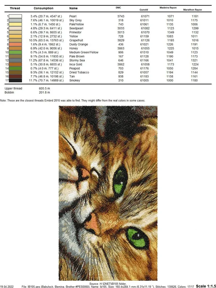 PhotoStitch Cat and Kitten machine embroidery designsdigital embroidery pattern PhotoStitch Machine embroidery motif animal embroidery
