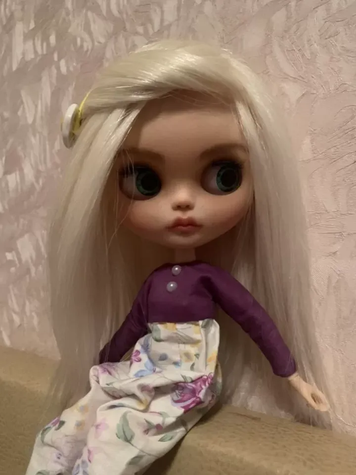 Blythe Doll Custom OOAK TBL Long Hair Princess Doll Gift for Girl Collectible Doll