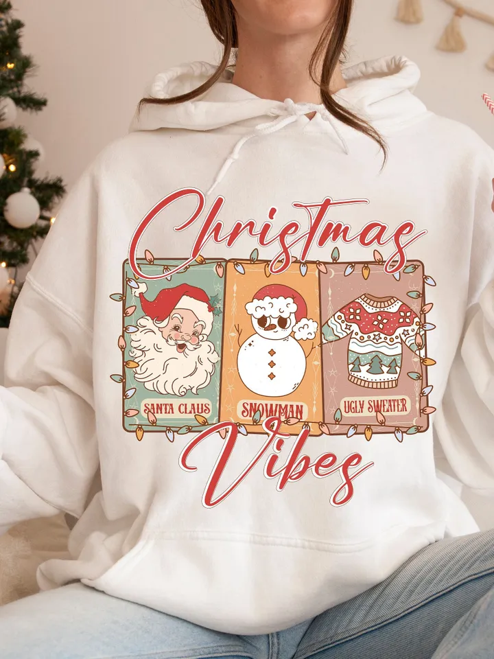 Retro Christmas Vibes PNG, Tarot Vintage Santa Claus Png, Groovy Christmas png, Christmas Shirt sublimation, Merry Christmas png, Christmas