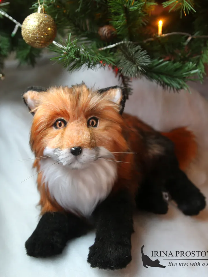 Lynx and fox sewing pattern plush toy | instruction how to sew | Stuffed Animal Sewing Tutorial