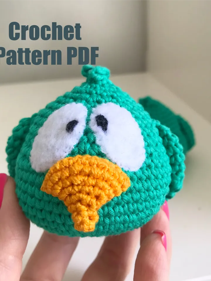 Crochet Pattern Sonya Bird. PDF file