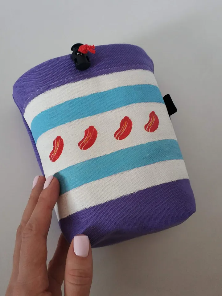 Chicago flag Rock climbing chalk handmade