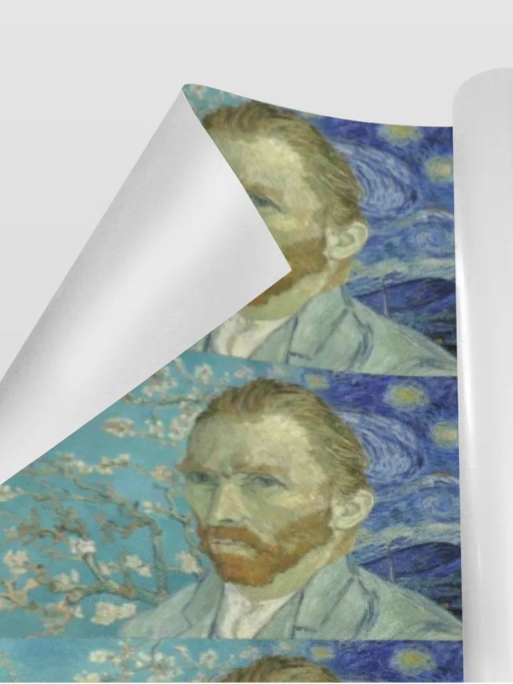 Van Gogh Gift Wrapping Paper 58"x 23" (1 Roll)