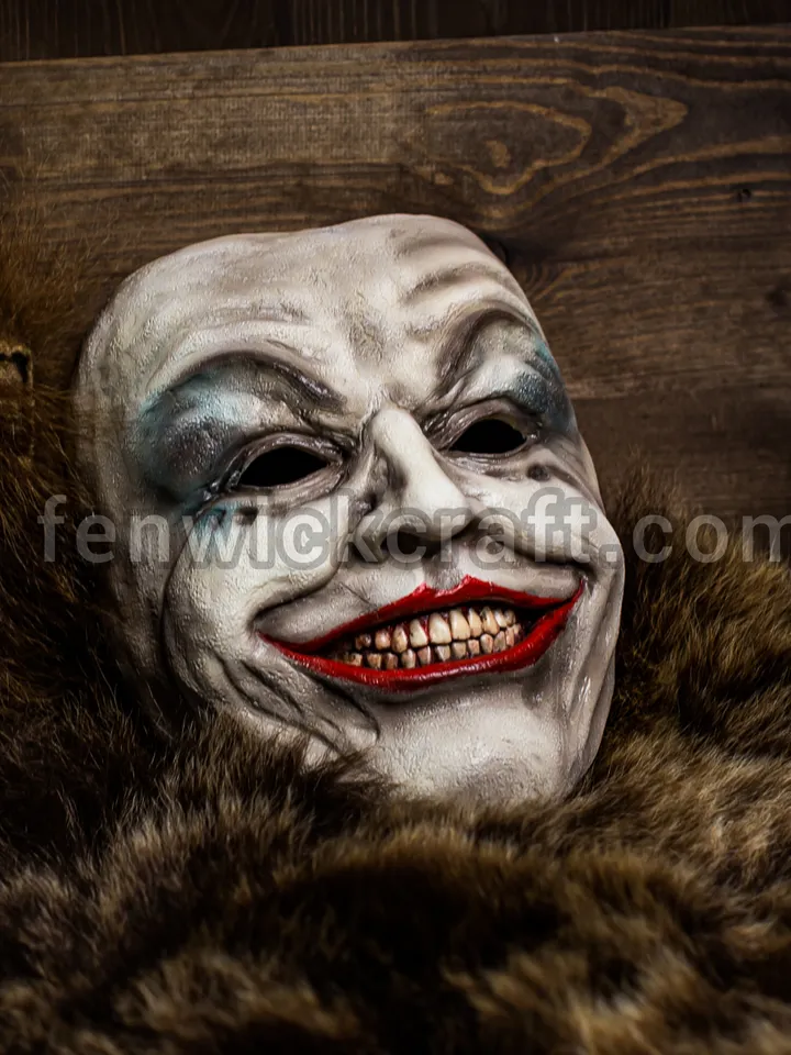 Jack Nicholson's Joker Mask from the movie Batman 1989