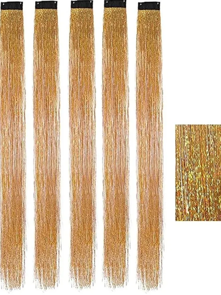 Blonde Synthetic Hair Removable and Easy to Use for Women and Children